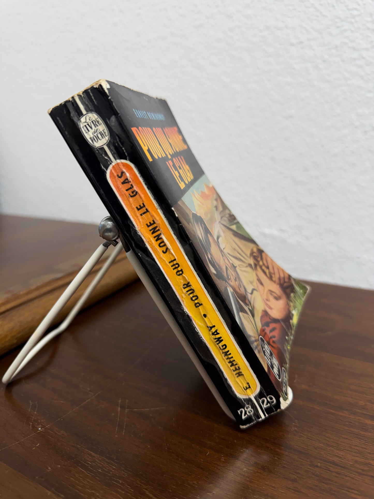 Ernest Hemingway "From Whom the Bell Tolls" 1962 French Edition