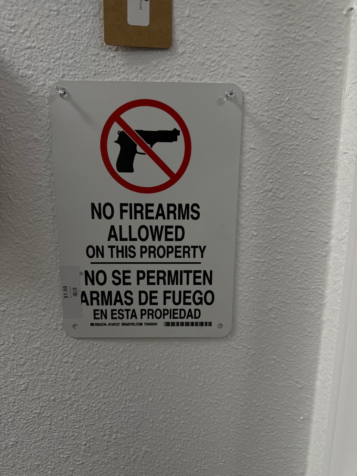No Firearms