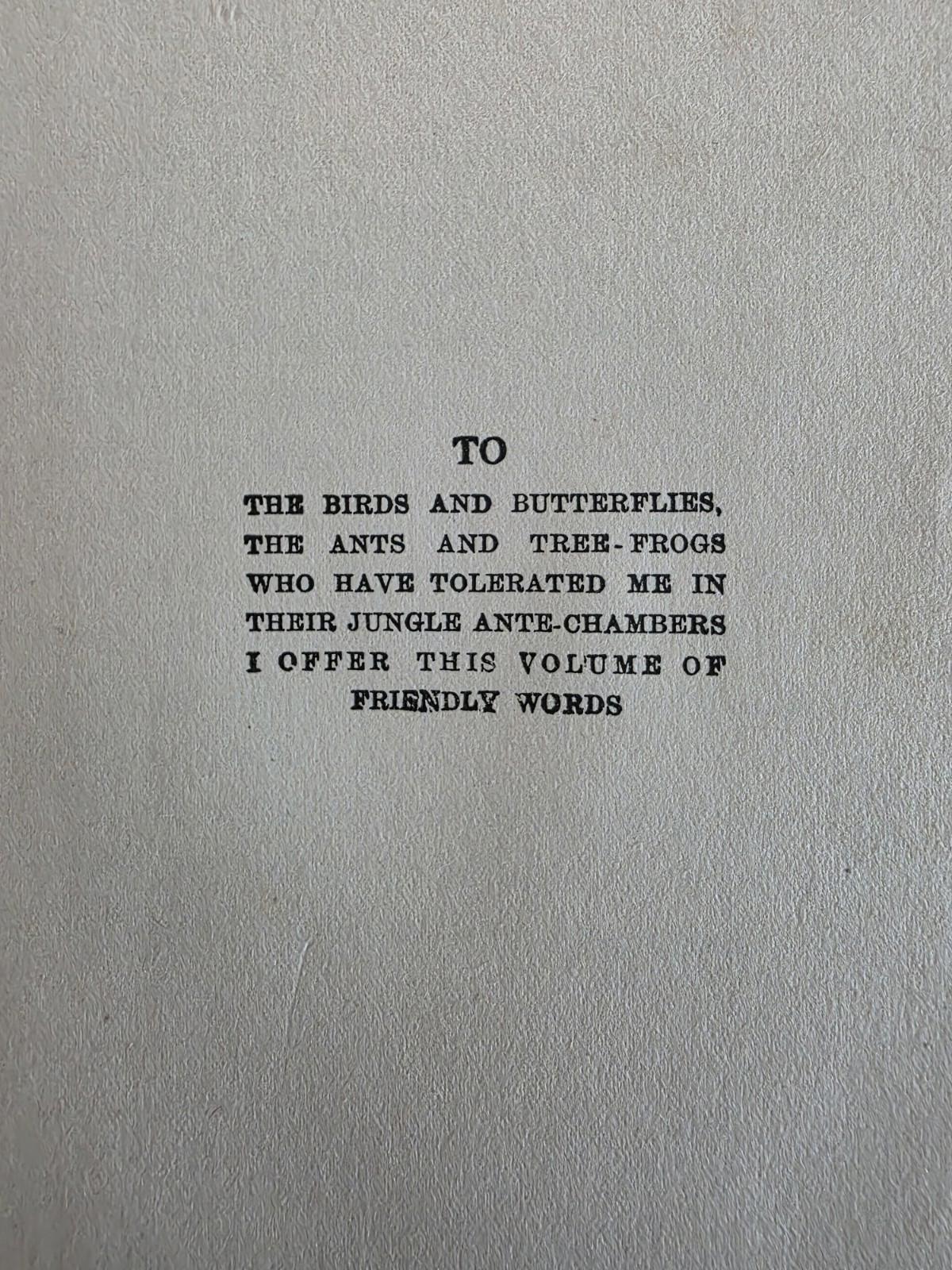 1921 Antique Exploration Story "Edge of the Jungle"