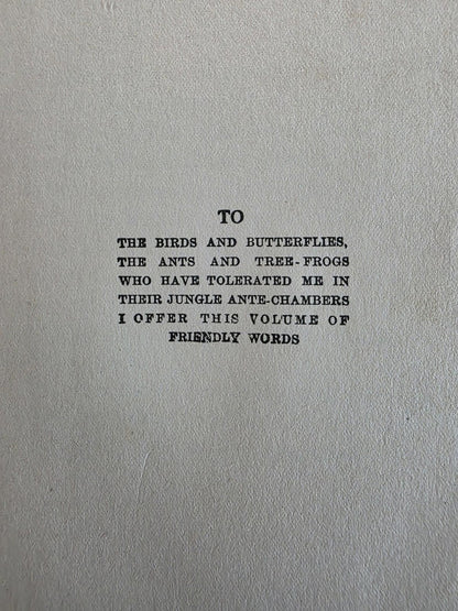 1921 Antique Exploration Story "Edge of the Jungle"